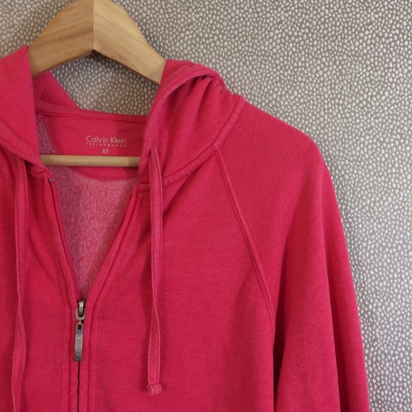 LAST CHANCE!!  XS Calvin Klein Performance Hooded Sweatshirt - Picture 2 of 8